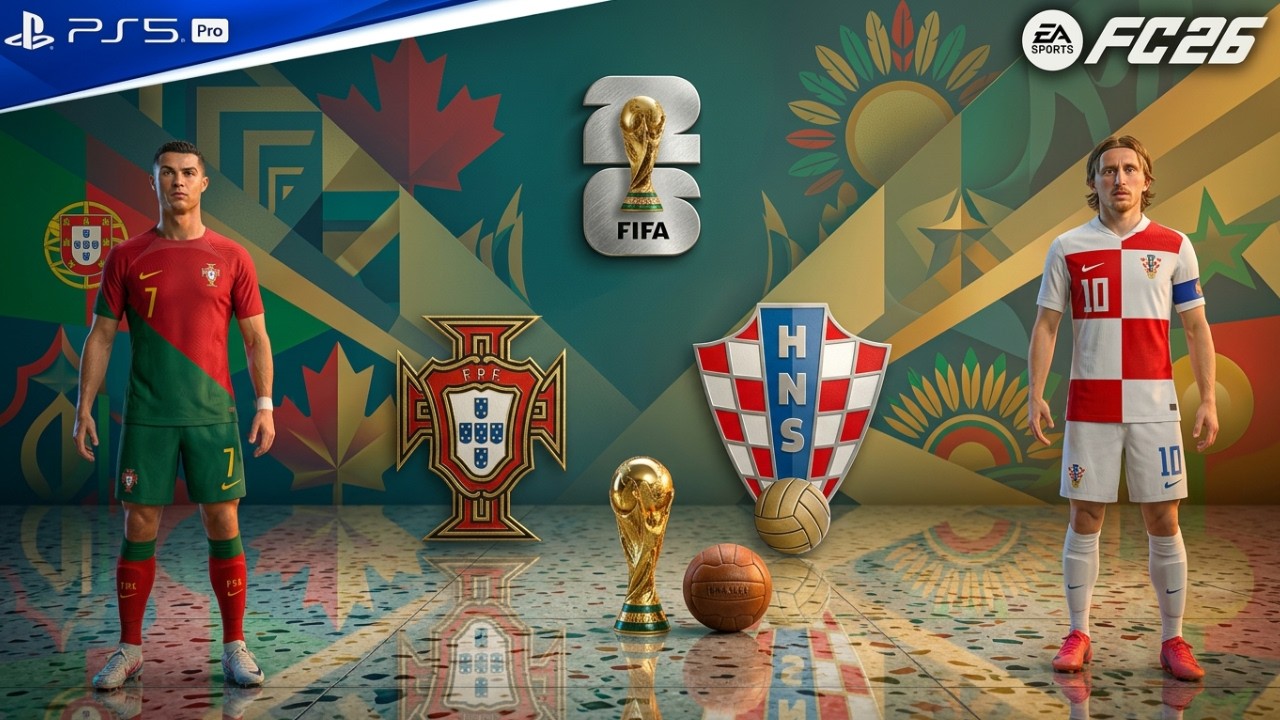ФК 26 – Португалия против Хорватии | Чемпионат мира по футболу 2026 года | Криштиану Роналду прот...