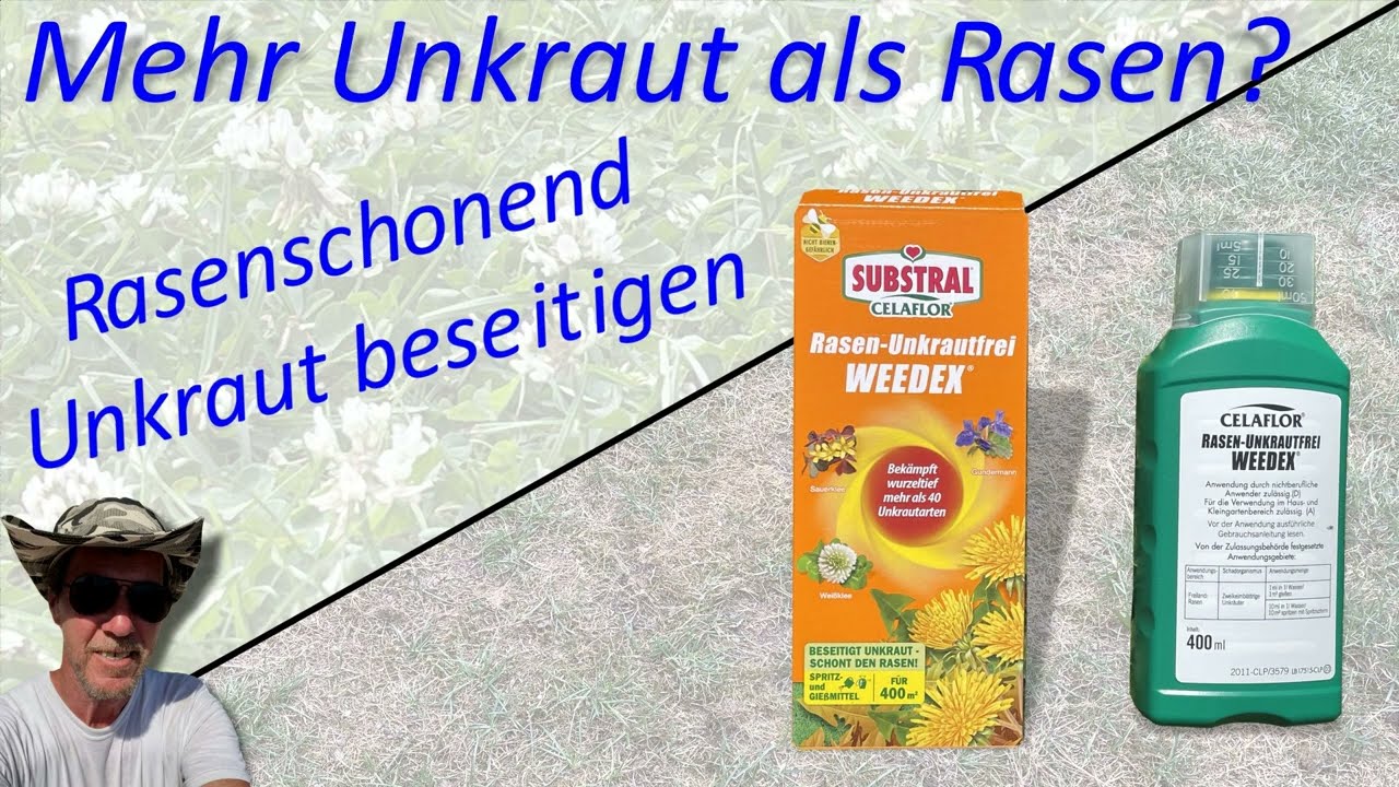 Wenn der Rasen, die Wiese zu einer Unkrautw&uuml;ste wird, hilft rasenschonender Unkrautvernichter