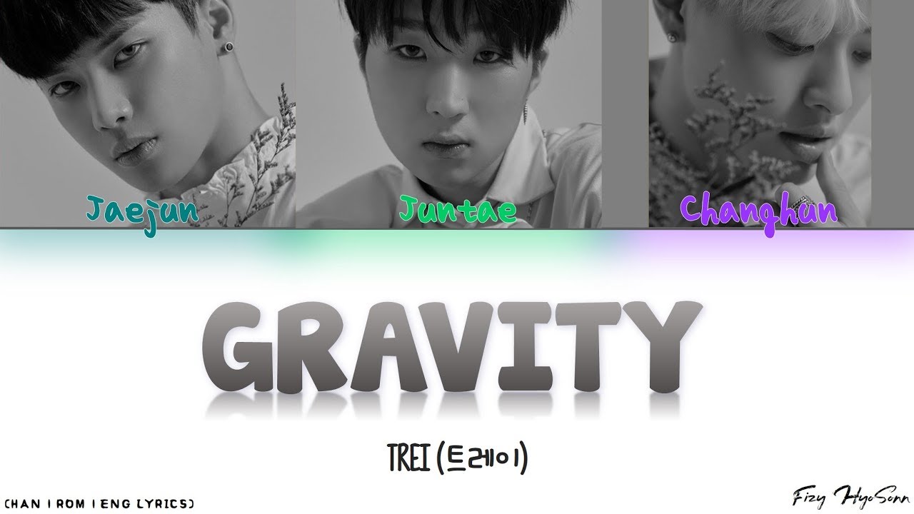 TREI (트레이) - 멀어져 (Gravity) (Color Coded Han|Rom|Eng Lyrics) 가사