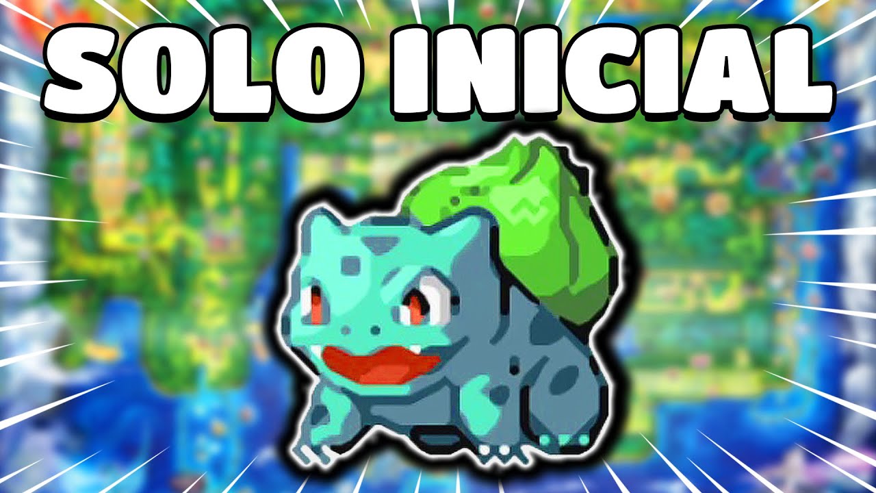 &iquest;Es POSIBLE TERMINAR Pok&eacute;mon Rojo Fuego SOLO con el INICIAL?