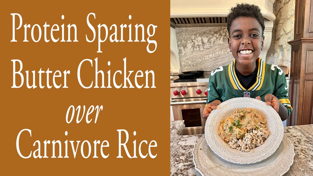 Protein Sparing Butter Chicken over CARNIVORE RICE