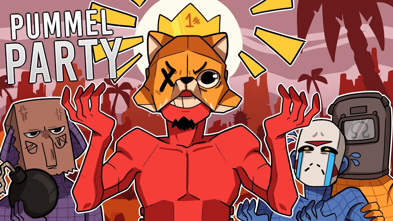 Я — ИЗБРАННЫЙ! | Pummel Party НОВЫЕ МИНИ-ИГРЫ (с H2O Delirious, Ohm и Rilla)