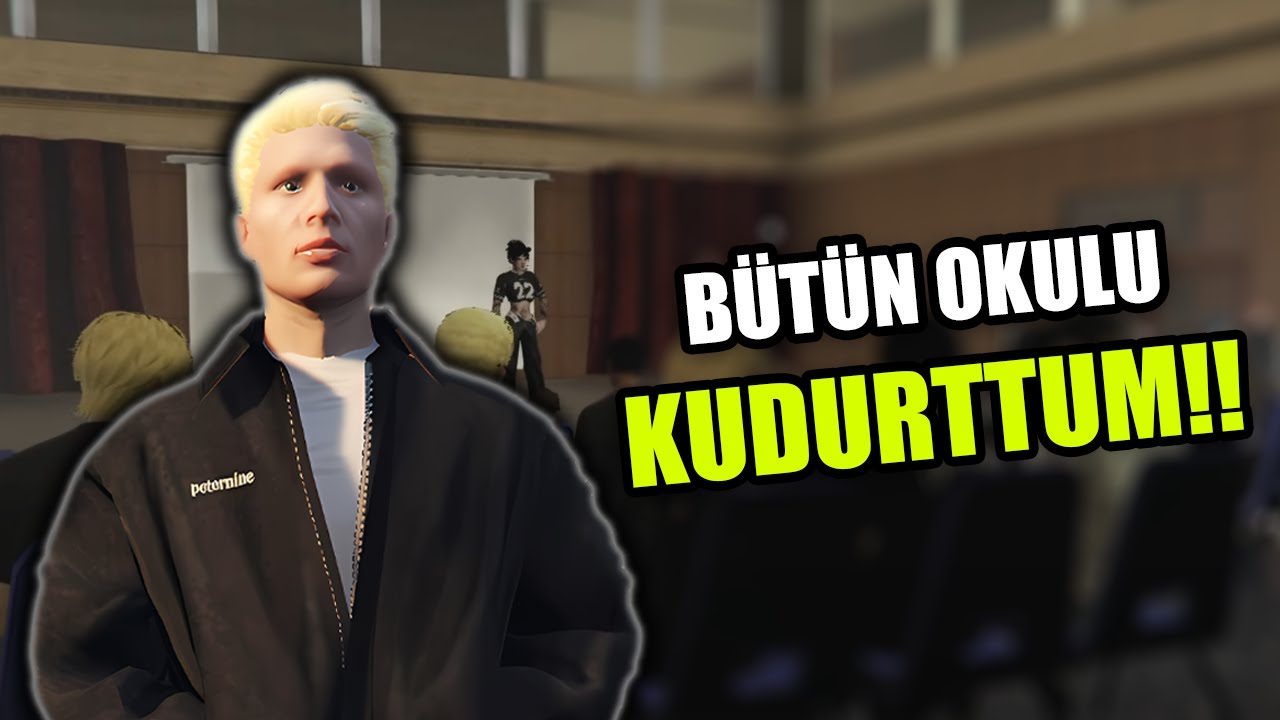 OKULUN ZORBALARINI KUDURTTUM | FIVEM TROLL