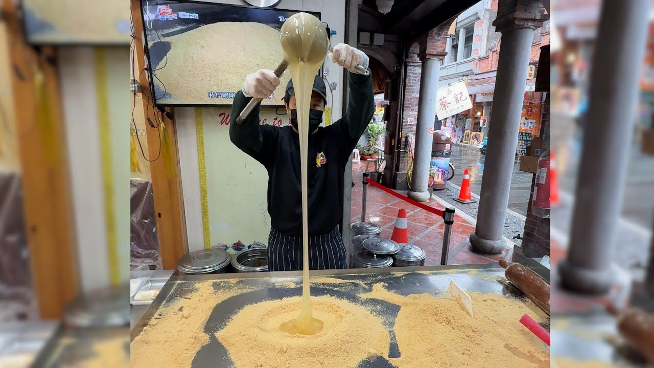 Amazing! Taiwanese Traditional Handmade Peanut Candy