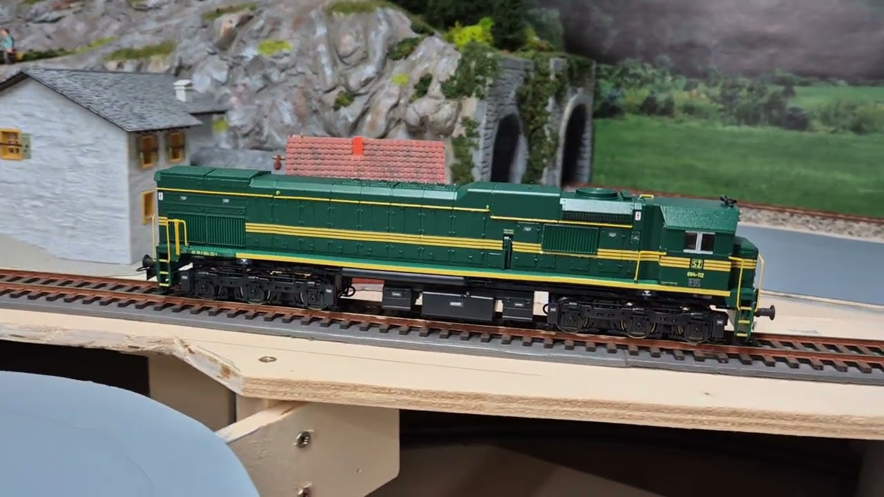 3D printed locomotive SŽ664-112 Reagan DC