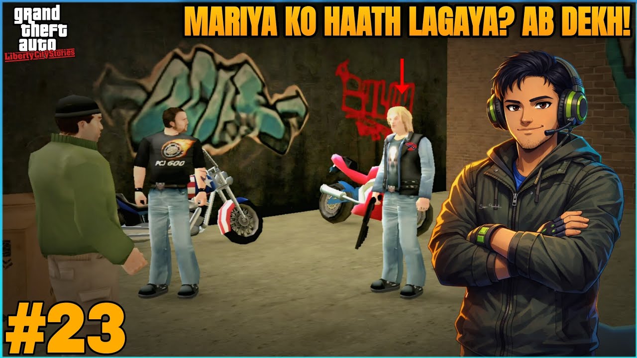 You Touched Maria? Now Watch! | Biker Heat Mission | Gta Liberty City Stories | Gameplay #23