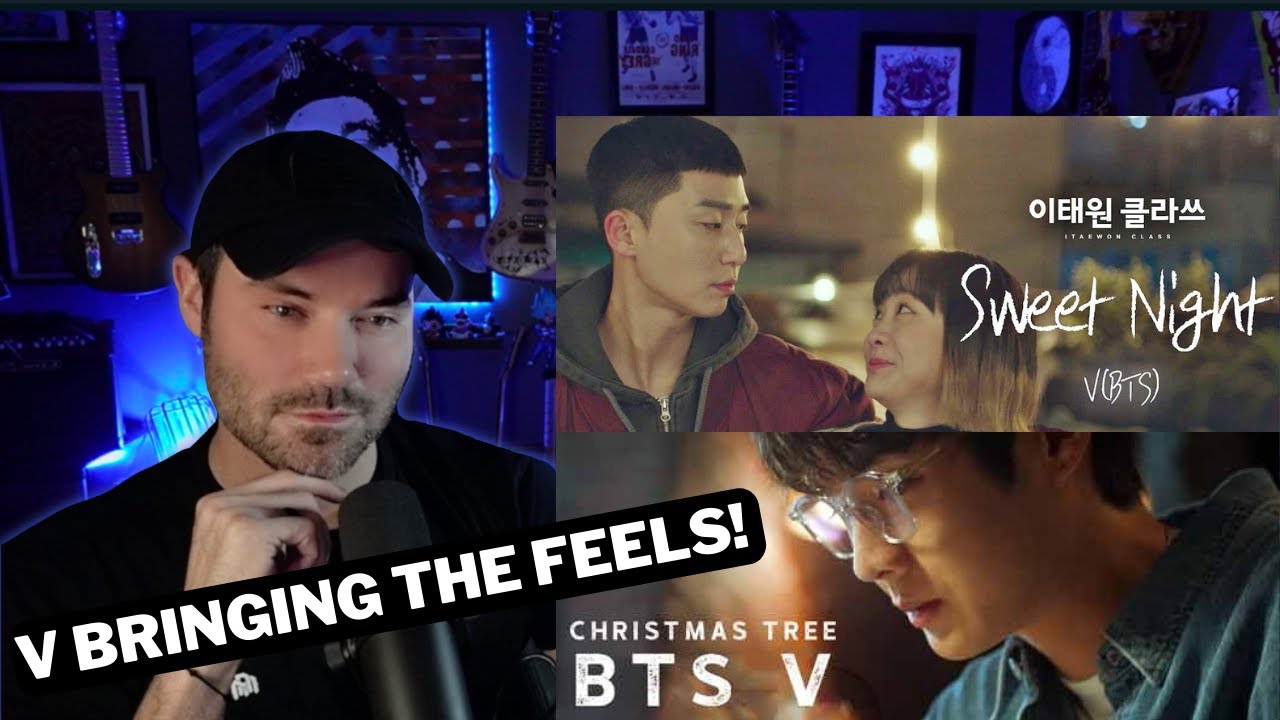 FIRST TIME HEARING - BTS V - Christmas Tree / Sweet Night