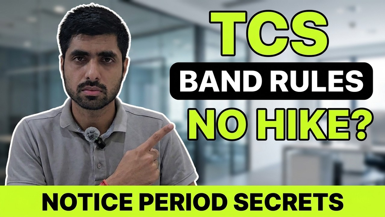 TCS BAND RULES for NOTICE PERIOD 😱 | Latest Updates HIKE LAYOFF Resign 2026