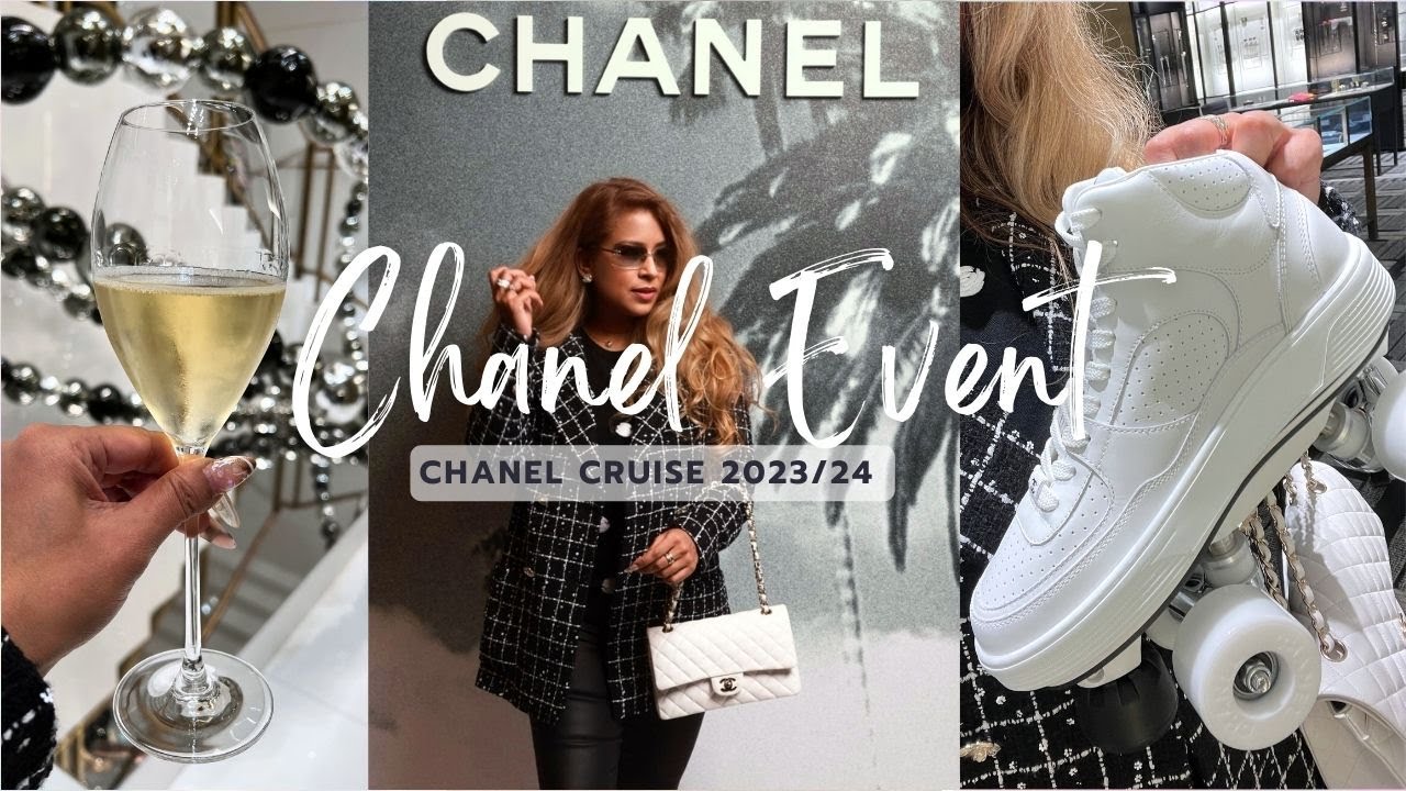 CHANEL 24C Cruise 2024 Collection Launch Party | Luxury Shopping Vlog