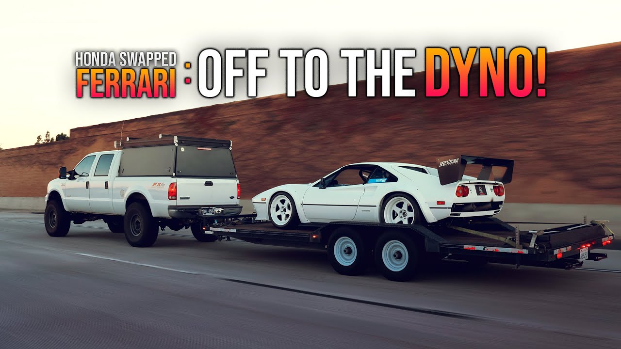 Turbo K24 Ferrari: First Dyno Session!... And Now I Have to Pull My Motor....