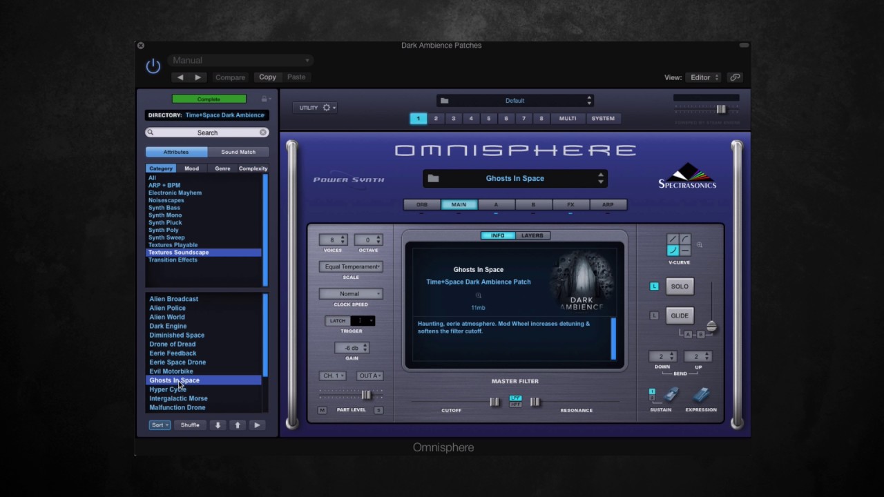 Ian Boddy Dark Ambience Patches for Spectrasonics Omnisphere -  Sounds Walkthrough