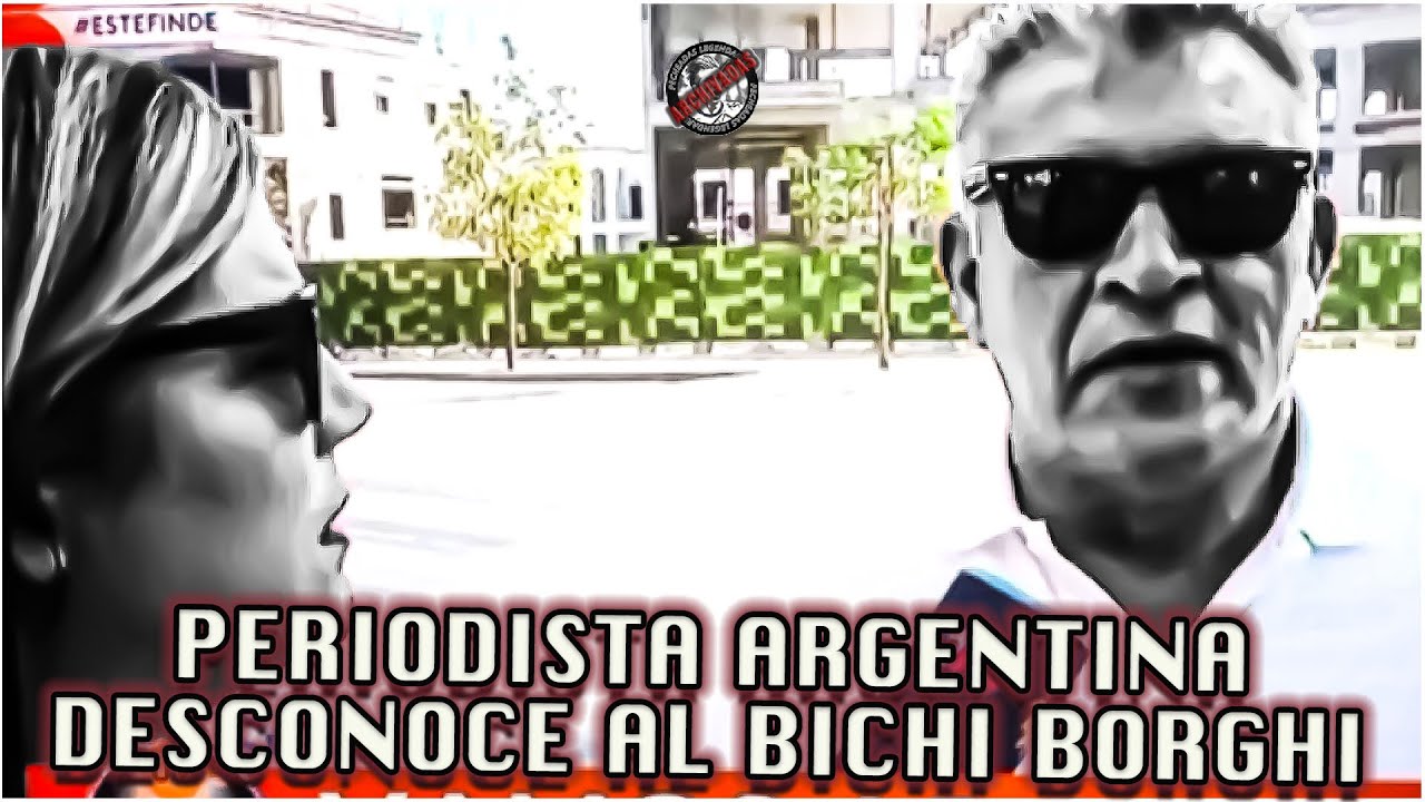 Periodista argentina desconoce al Bichi Borghi