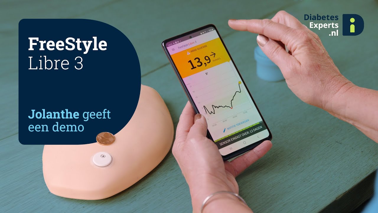 Demo FreeStyle Libre 3 glucosesensor