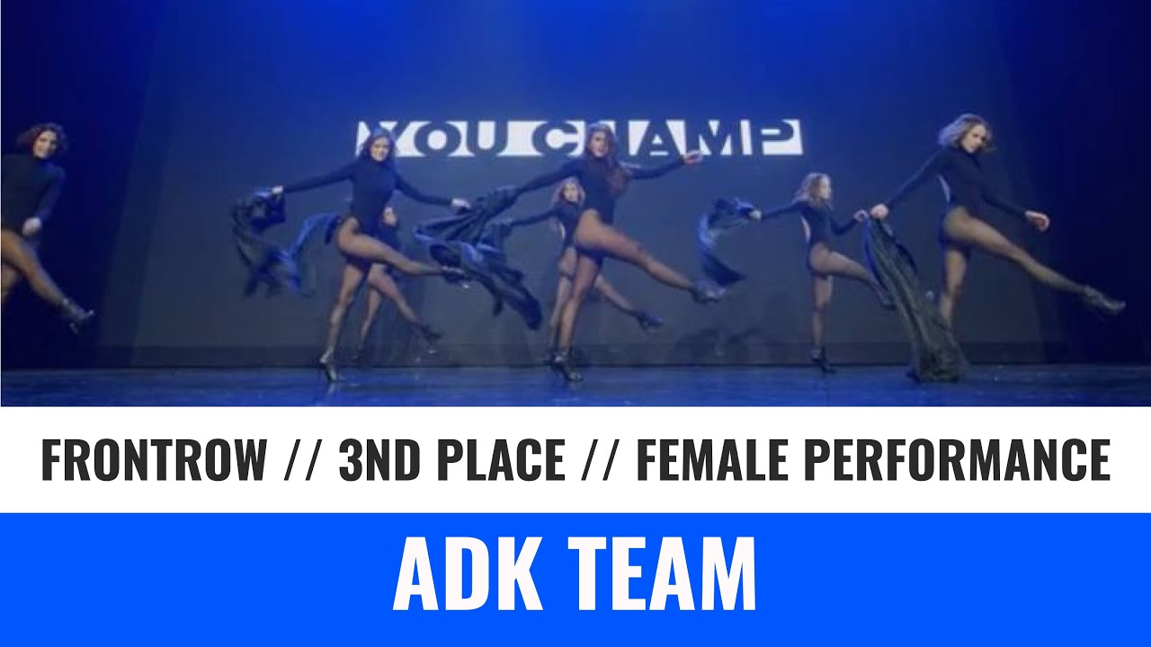 3 RD PLASE | FEMALE PERFORMANCE | ADK TEAM | YOU CHAMP 2023 | #krasnoyarsk