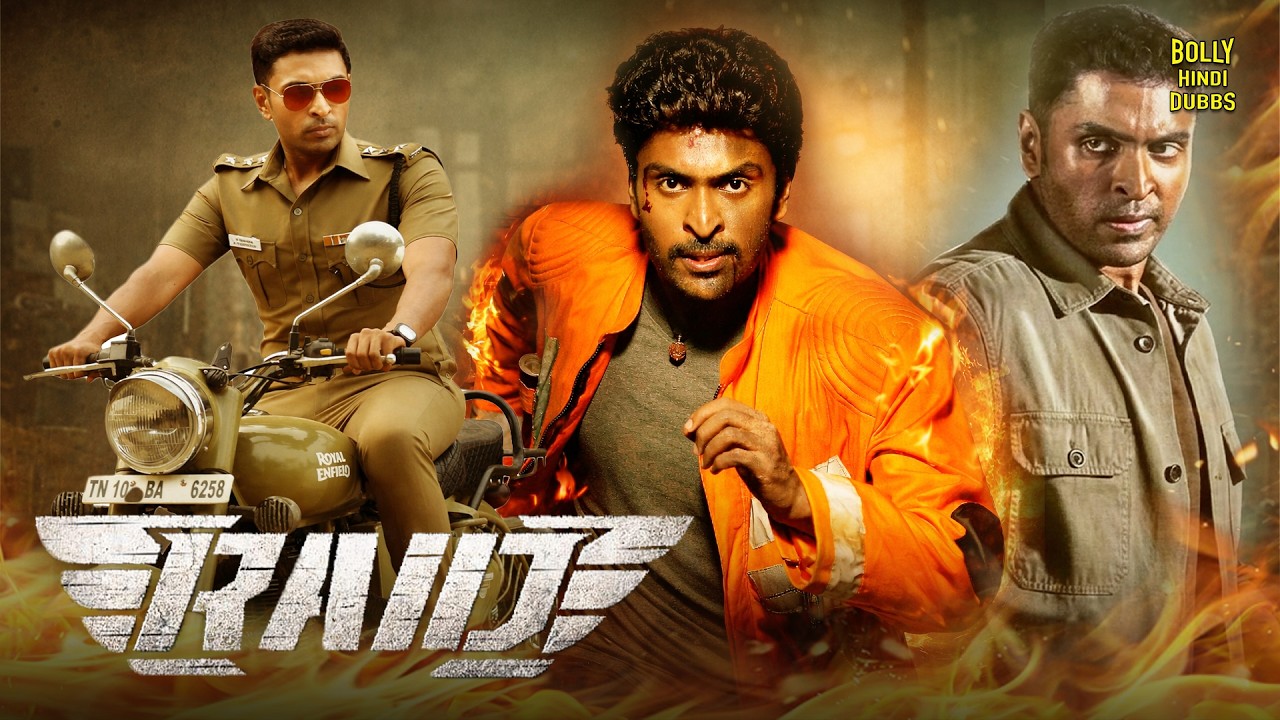 Raid | Hindi Dubbed Movies | Vikram Prabhu | Sri Divya | Ananthika