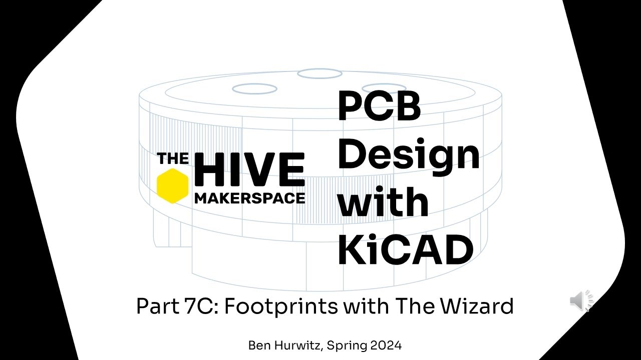 PCB Design with KiCAD, part 7C: Footprint Generation with the Wizard
