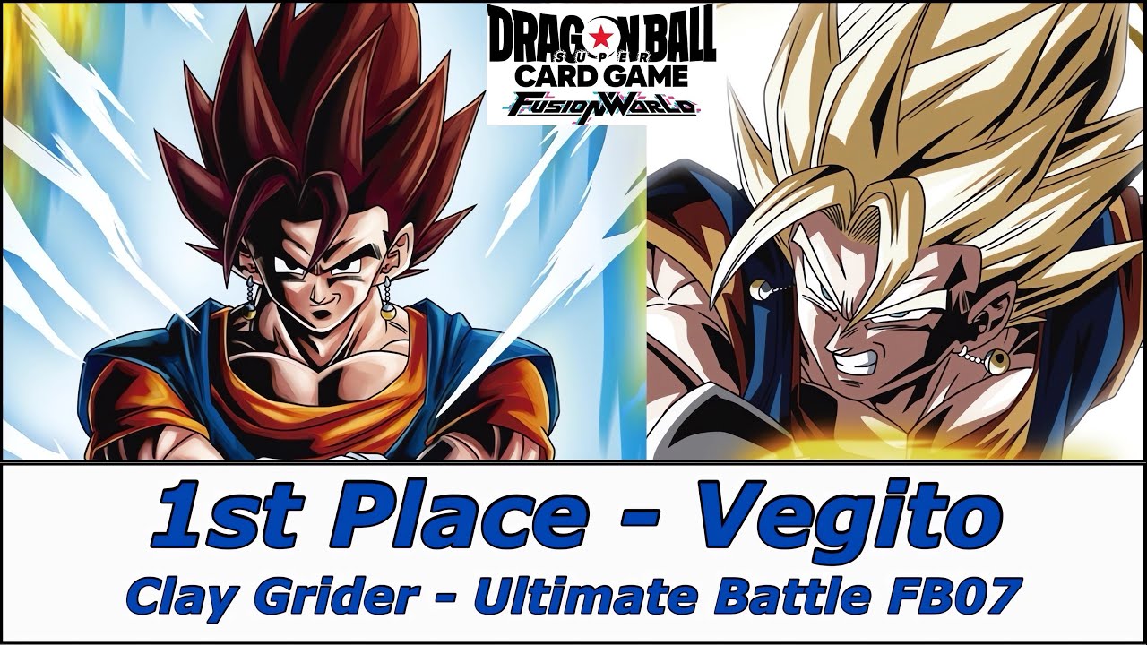 Профиль колоды Vegito — 1-е место в Ultimate Battle — Dragon Ball Fusion World