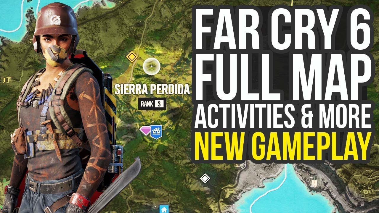 Map Size, Open World Activities & More Far Cry 6 Gameplay (Far Cry 6 Map Size)