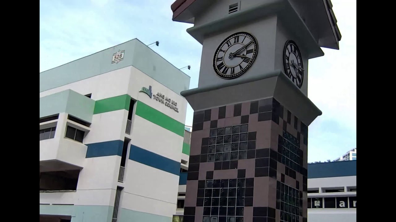 Ang Mo Kio Part 1 - Blk 540 to Cheng San market, Clock Tower