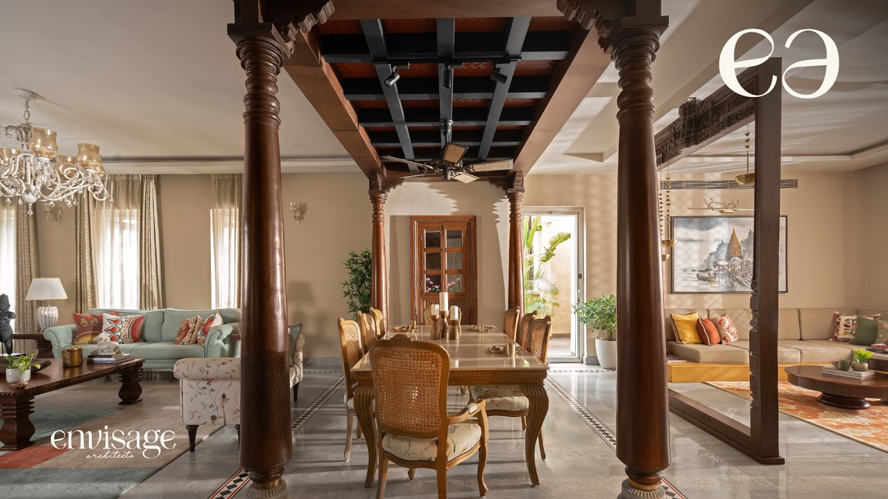 Inside a Luxury Indian Colonial Villa in Gurugram | Devgarhi | Envisage Architects
