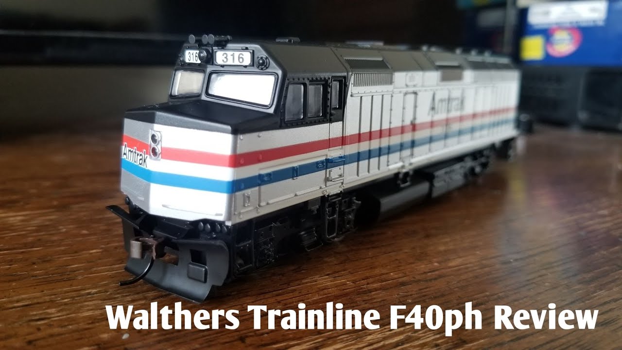 Walthers Trainline F40ph Review