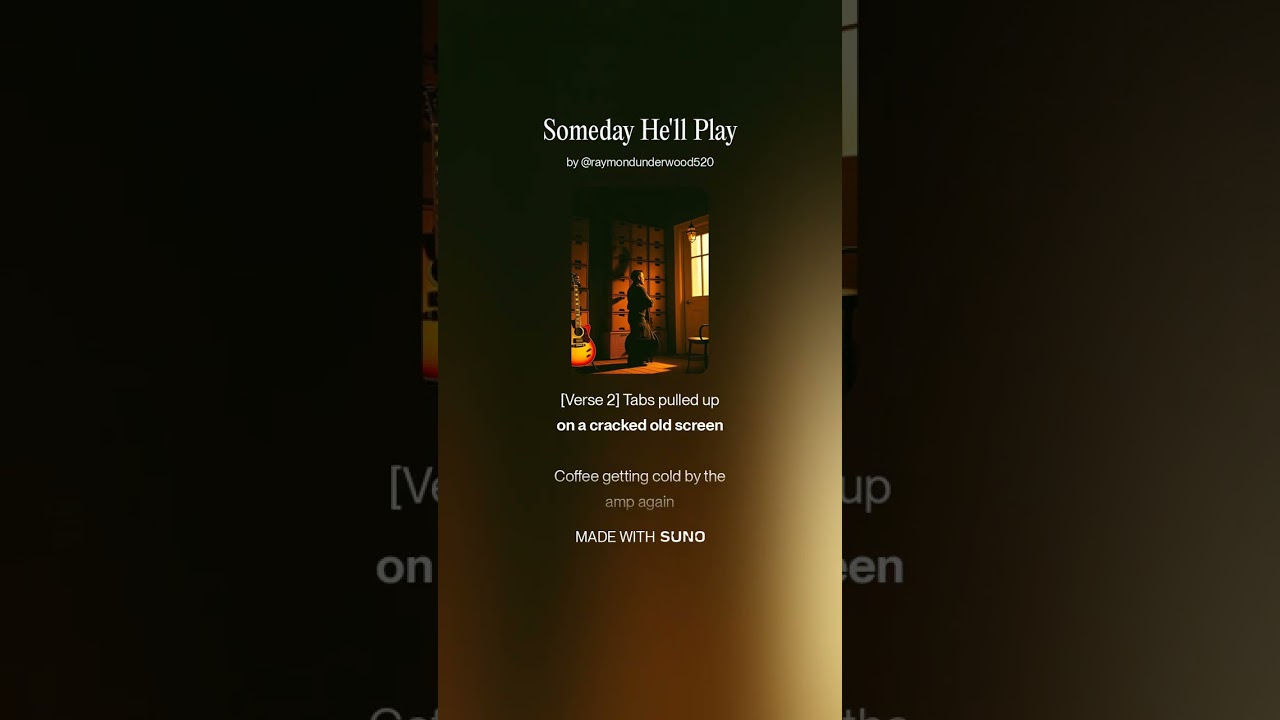 Someday He'll Play