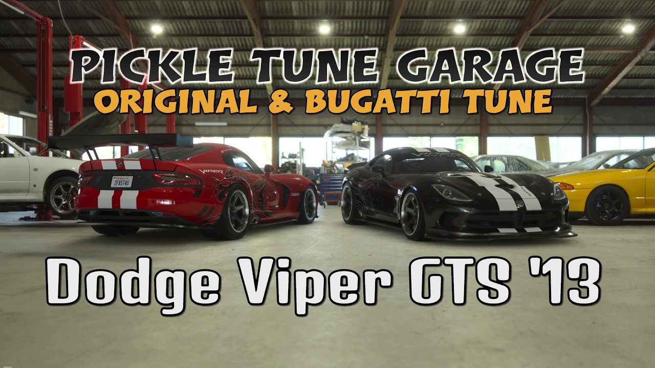 GT7 Pickle Tune Garage | Dodge Viper GTS '13 - Bugatti Swap | 800pp-900pp Race Tune (Update 1.67)