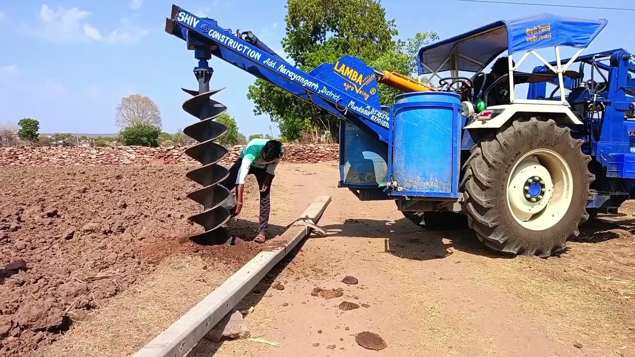 हाइड्रो से पोल को खड़ा कैसे करते हैं #trending #views #viralvideo #popular #electrical 