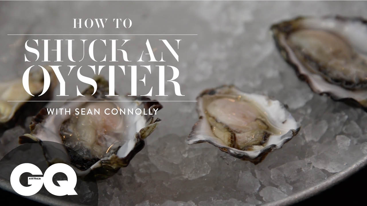 How To Shuck An Oyster Like A Pro | GQ | How-To | Food
