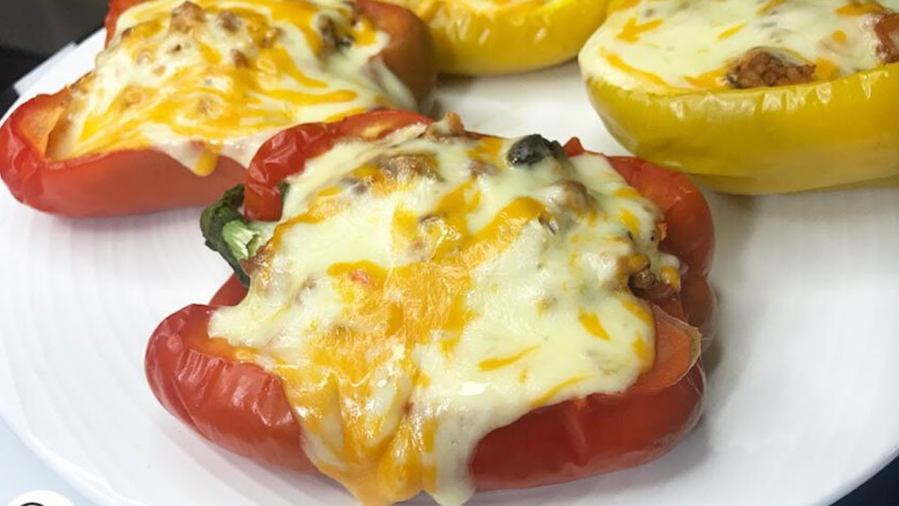 Como Hacer Pimientos Rellenos Sin Horno | 2021