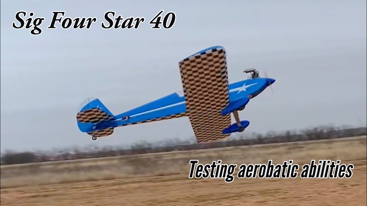 Sig 4 Star 40 проверяет пилотажные способности.