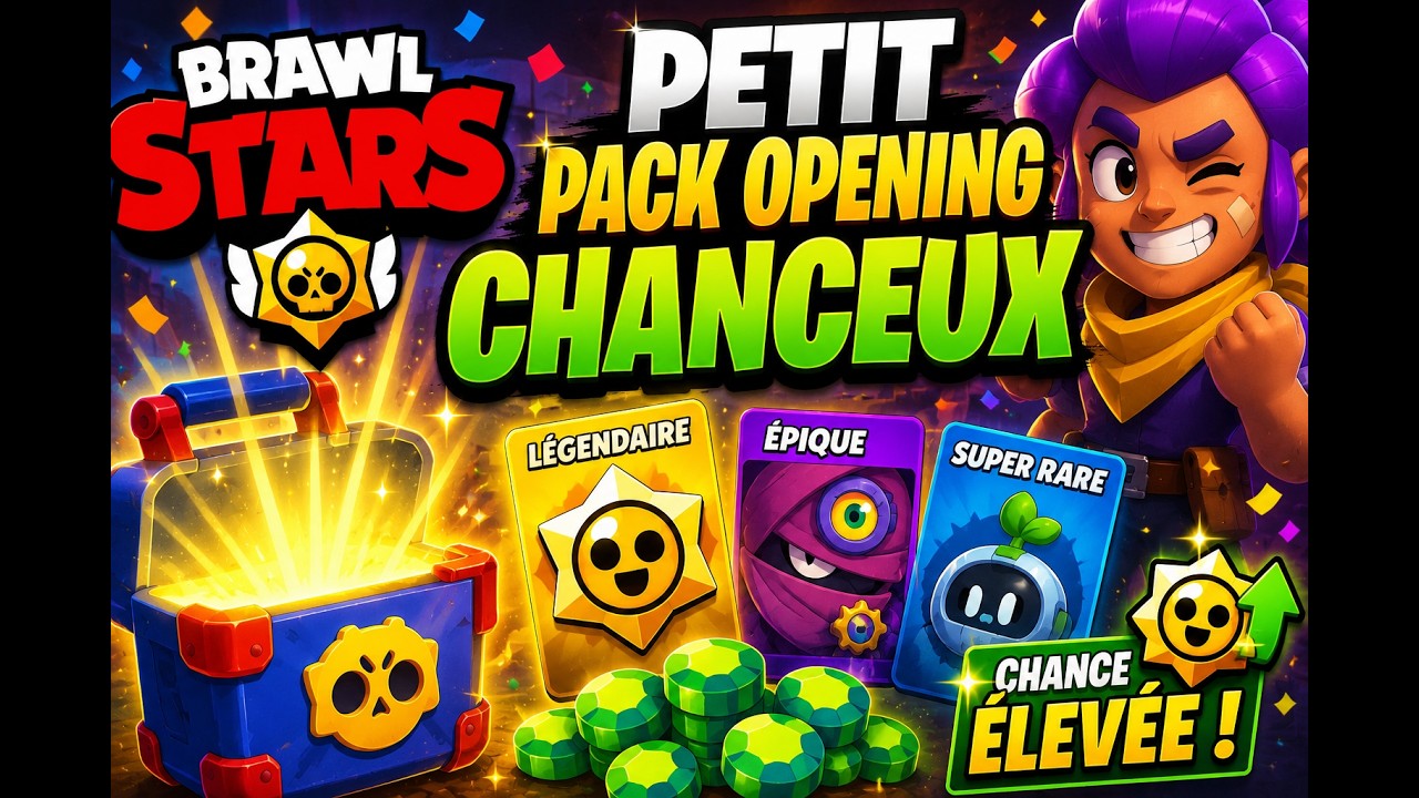 Brawl stars petit pack opening , N'hésitez pas à vous abonner !!