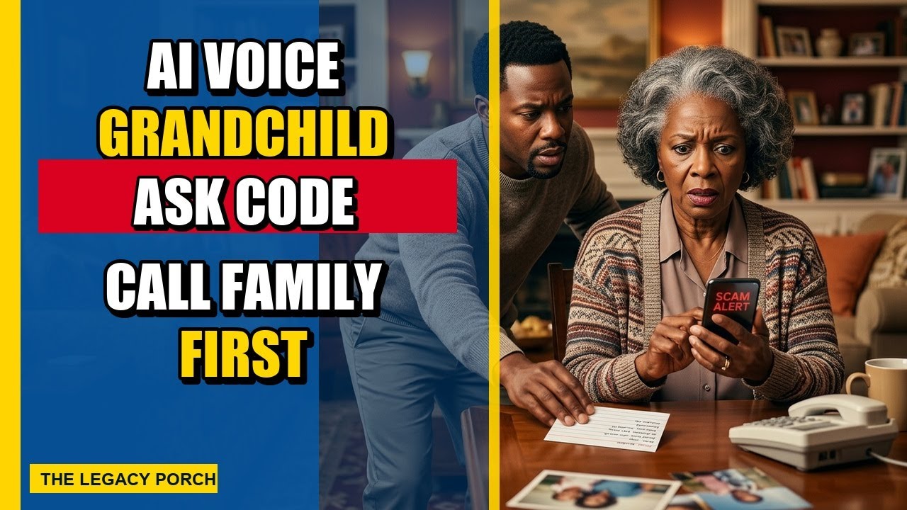 AI Can Fake Your Grandchild's Voice - Use a Family Code Before You Send Money