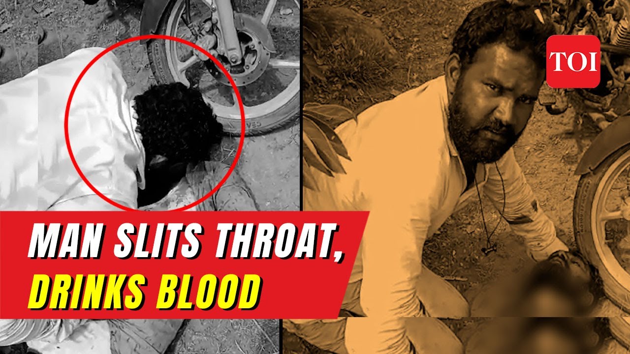 VIDEO: Man slits Wife&rsquo;s LOVER'S throat, drinks 