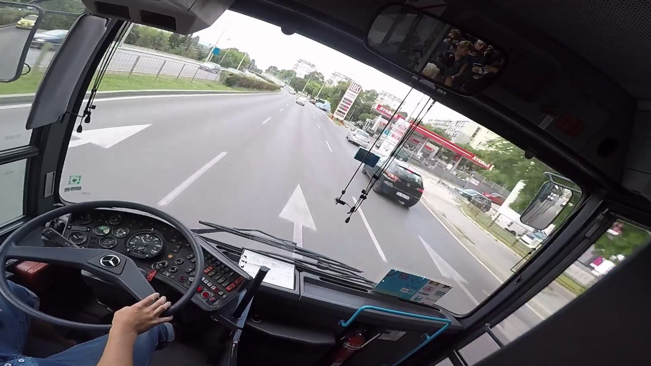 GoPro - Varna-Razdelna with Mercedes-Benz O405NÜ on 27.07.2017