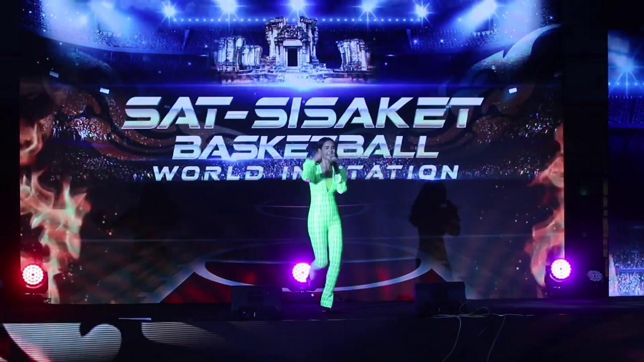 มินิคอนเสิร์ต ณเดชน์ ญาญ่า ในงาน sat-sisaket basketball