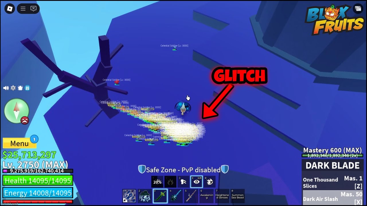 I Accidentally Glitched the RIP EVENT... (Blox Fruits)