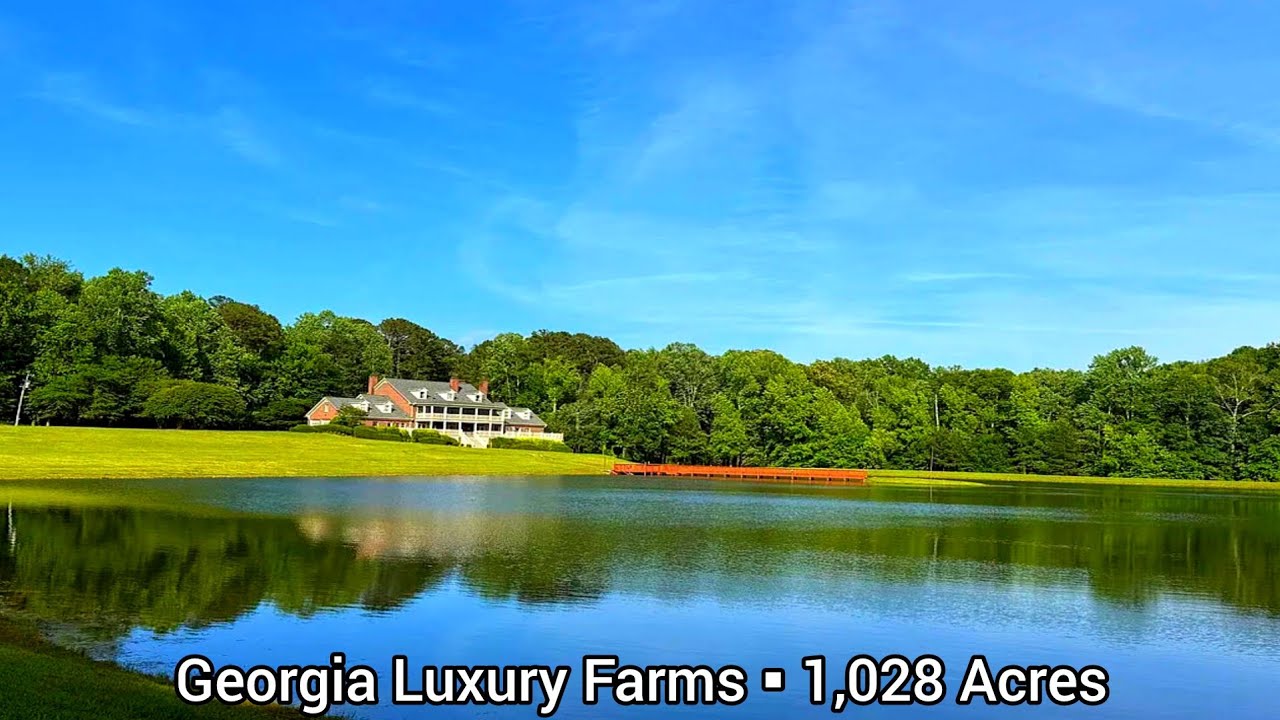 Georgia Farms For Sale | 1,028 Acres | Georgia Land For Sale | Investment | Ponds | Lake Country