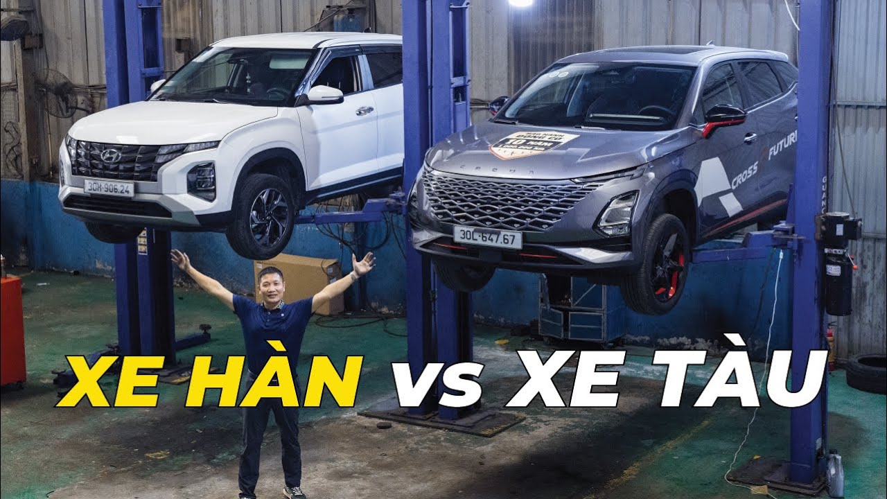 Lộn gầm Omoda C5 và Hyundai Creta: Chất lượng xe 