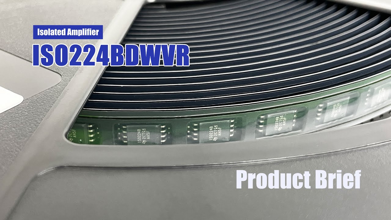 ISO224BDWVR Isolated Amplifier Product Brief