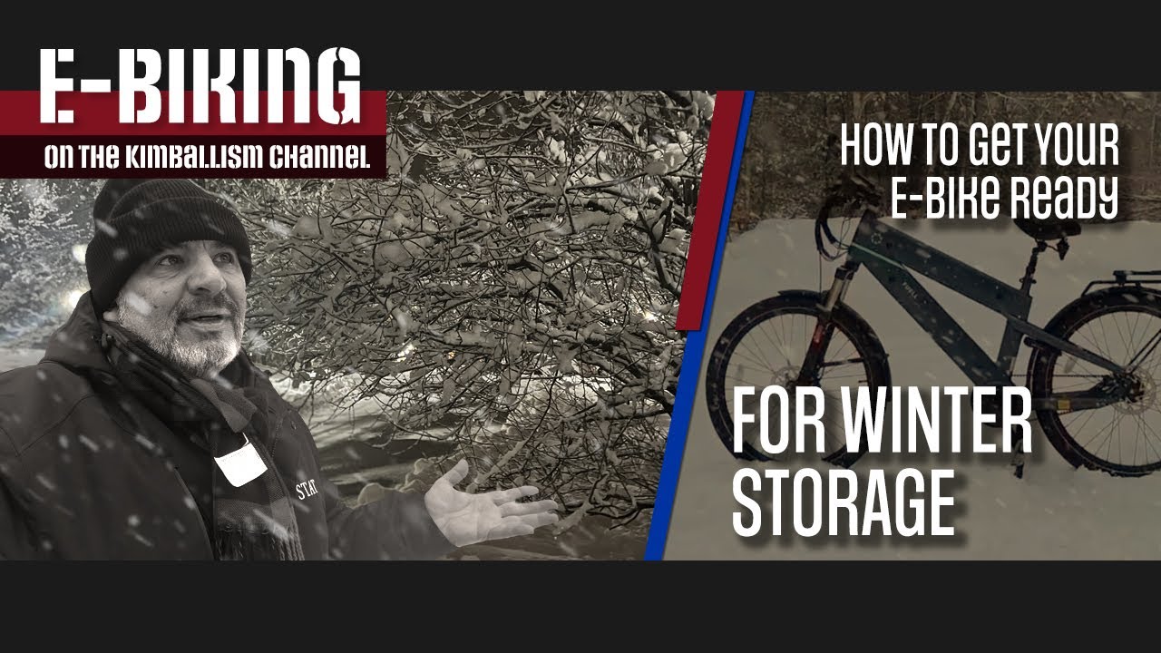 HOW TO GET YOUR E BIKE READY FOR WINTER STORAGE
