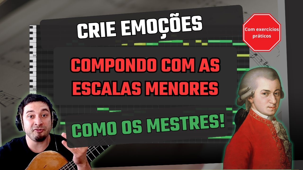 Composição Profissional: Como Escalas Menores Transformam Suas Músicas