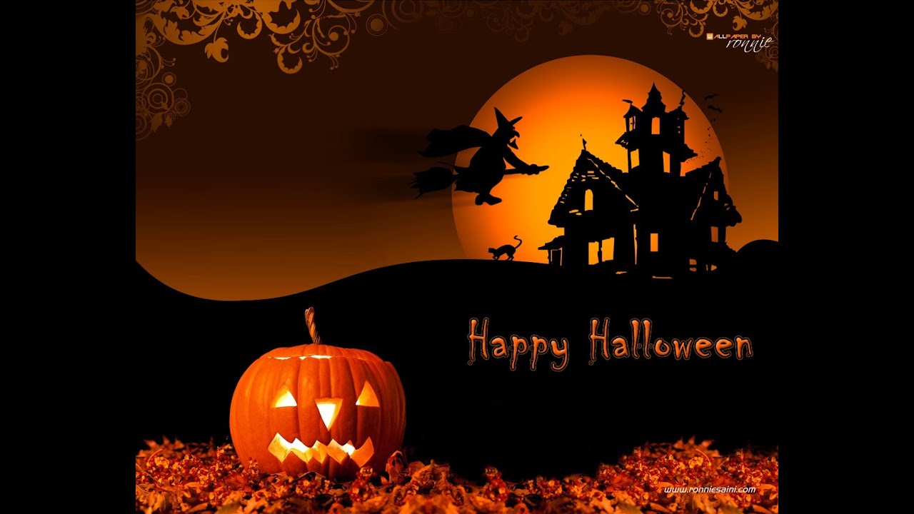 Halloween Projection For Window