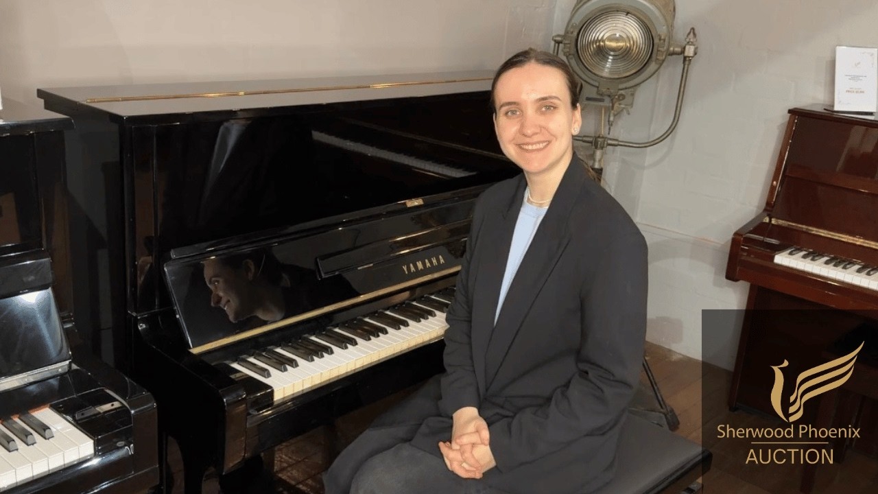 Yamaha U1 Upright Piano Black | Sherwood Phoenix Auction | March 2026