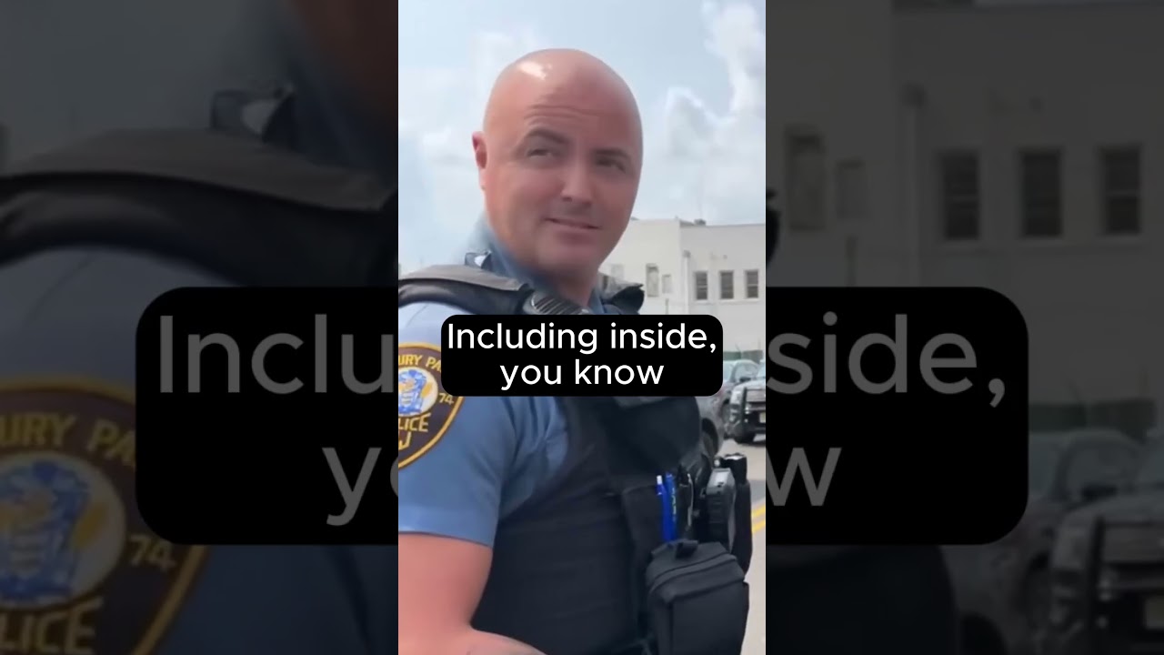 Officer Leahy Decides He Wants No Part Of It! | 1A Auditor Swarm #1a #policeaccountability
