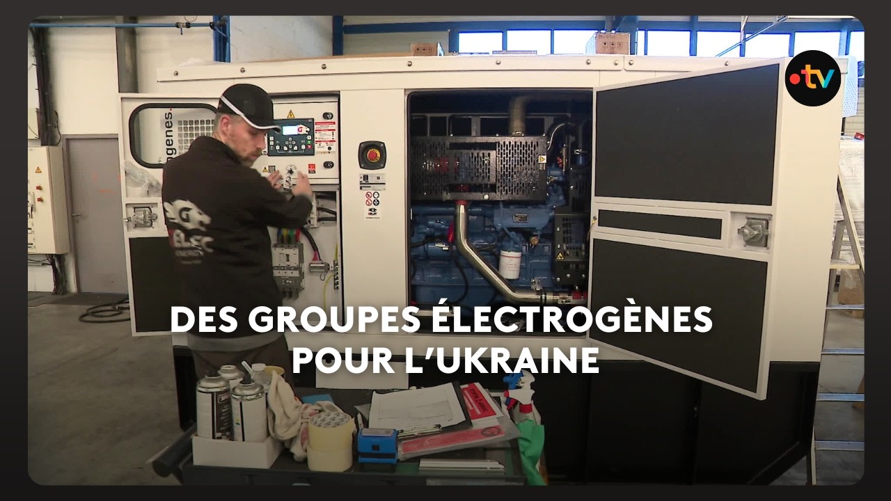 Des groupes électrogènes pour l'Ukraine