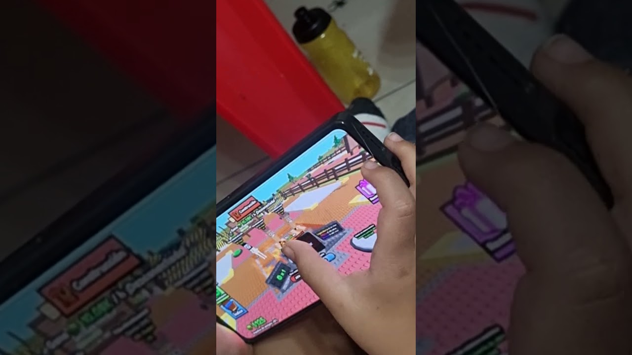 Jugando Roblox con Miguelito...