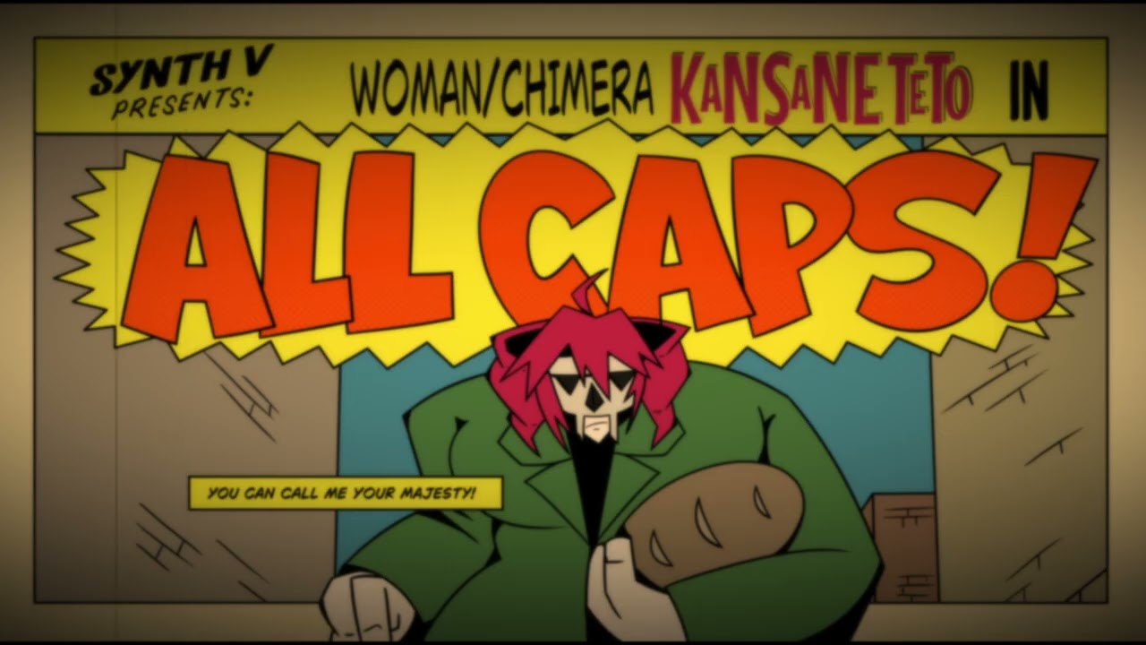 Madvillain - All Caps【Kansane Teto SV2 Cover】