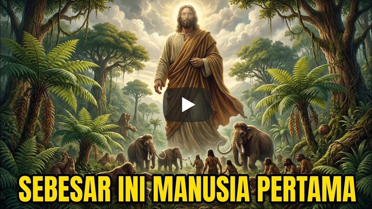 Fakta Mengejutkan! Kehidupan Pertama di Bumi Saat Nabi Adam Setinggi 30 Meter