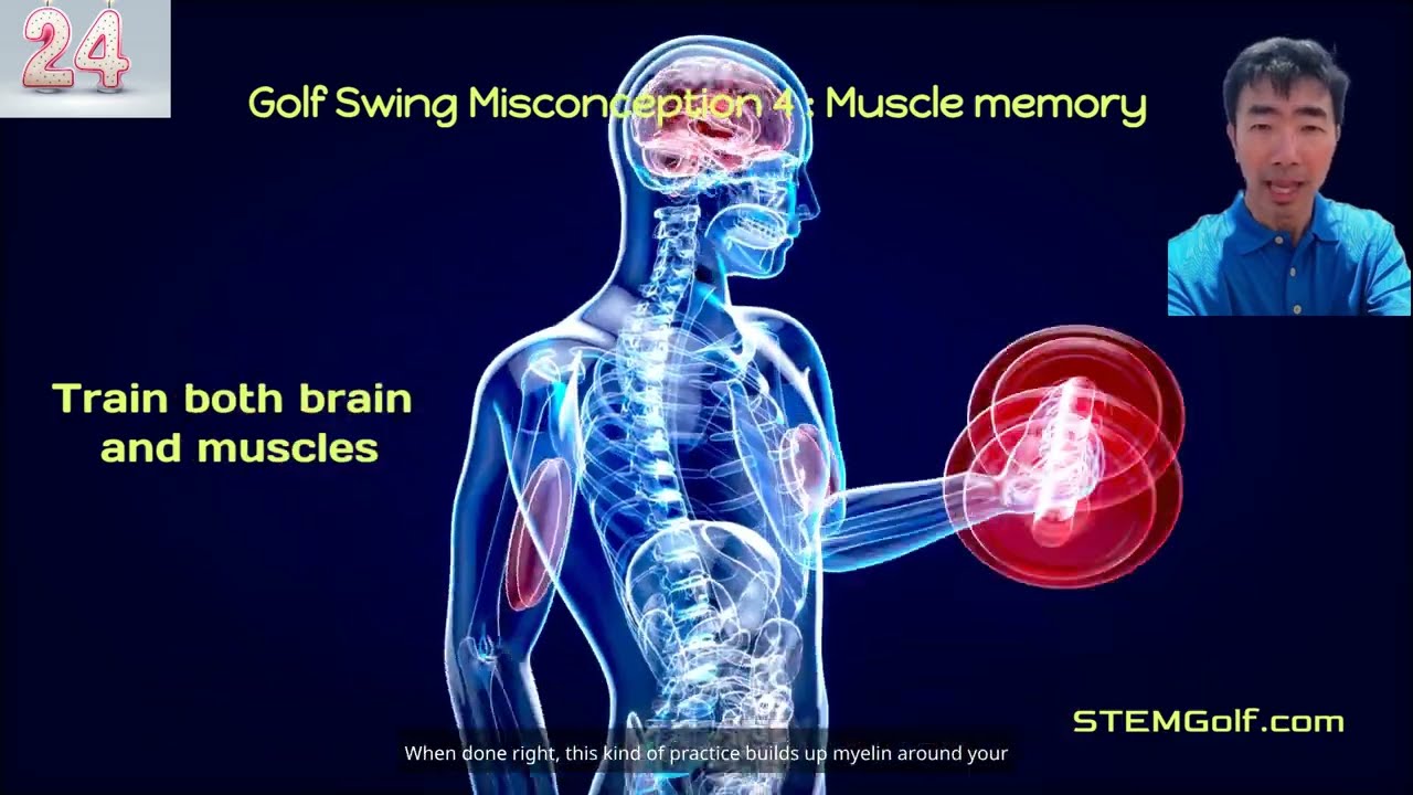 Golf swing Misconception 4: Muscle memory